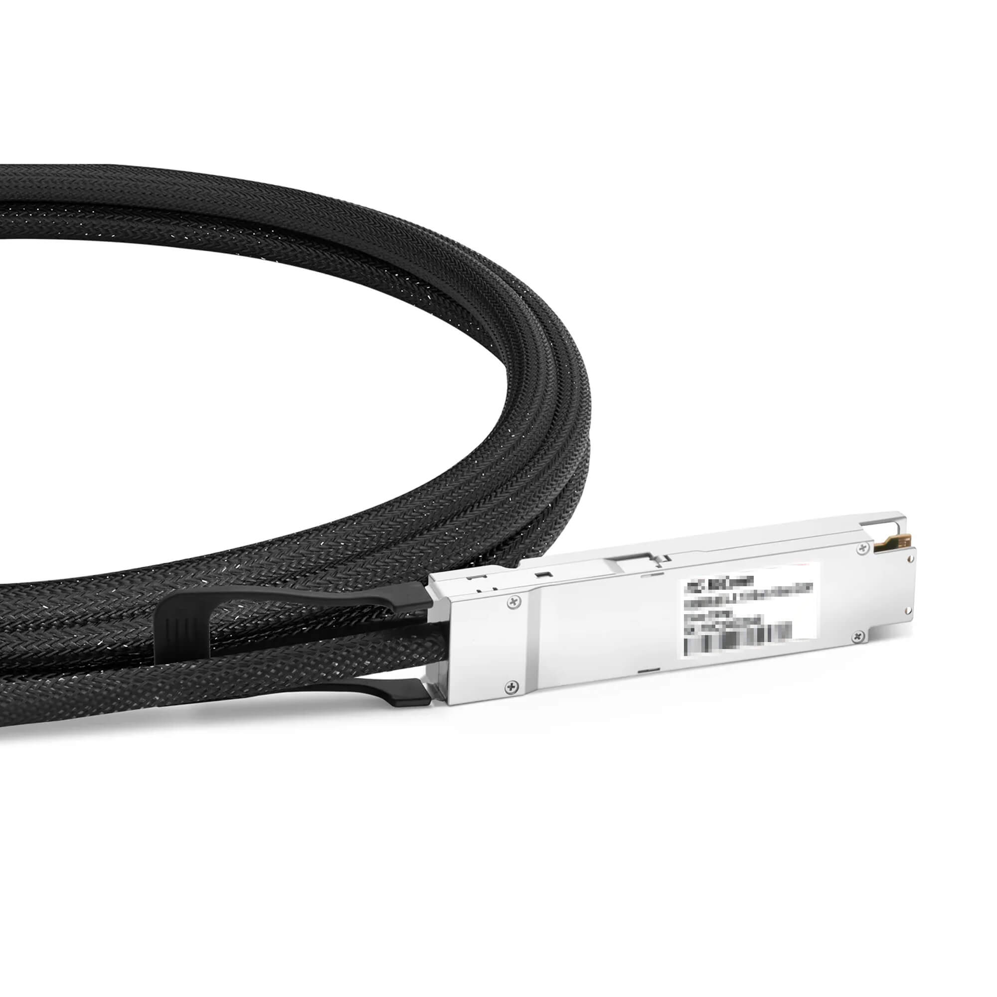 NSComm NVIDIA/Mellanox Compatible 800G OSFP Finned Top to 2 x 400G QSFP112 Active Direct Attach Copper Breakout Cable up to 5m(16ft)