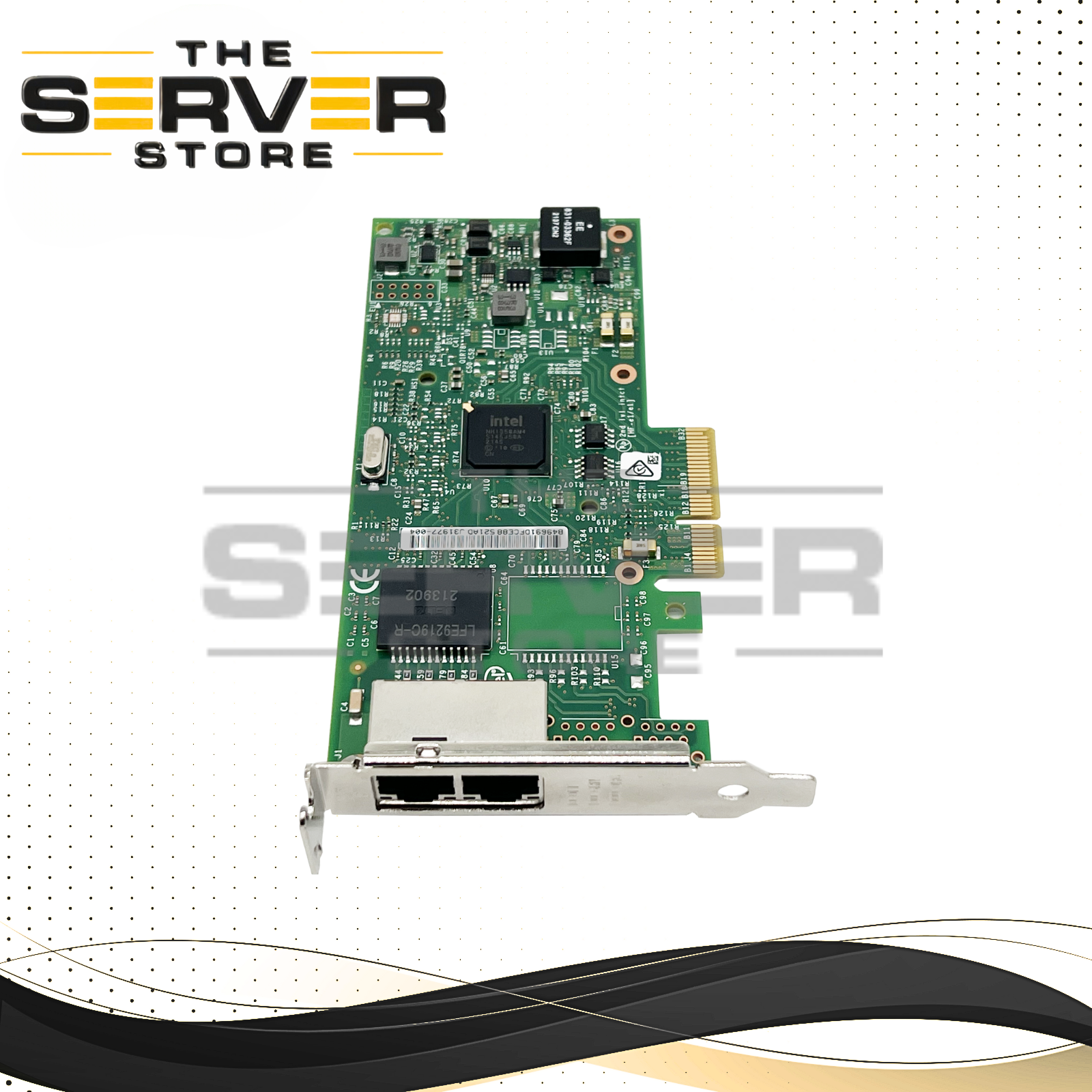 Lenovo I350-T2 1Gb 2-Port PCIe RJ45 Ethernet Adapter NIC 00YK612 (Low Profile)
