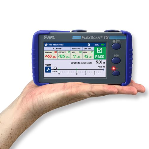 AFL TS100-60 FlexScan 1650nm FTTH PON Troubleshooter Basic Kit