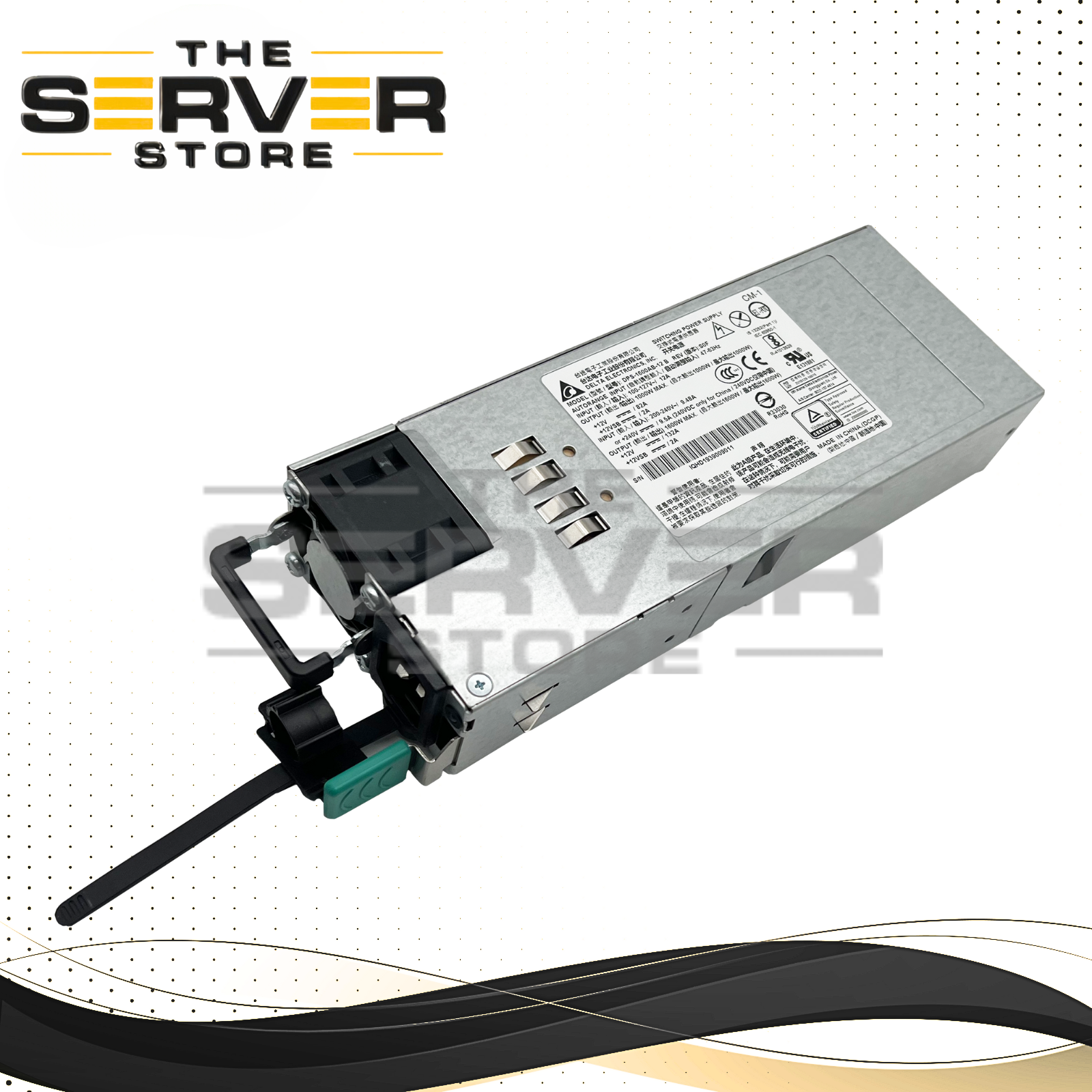 Delta Electronics 1000-1600W Switching Server Power Supply H4102-J DPS-1600AB-12