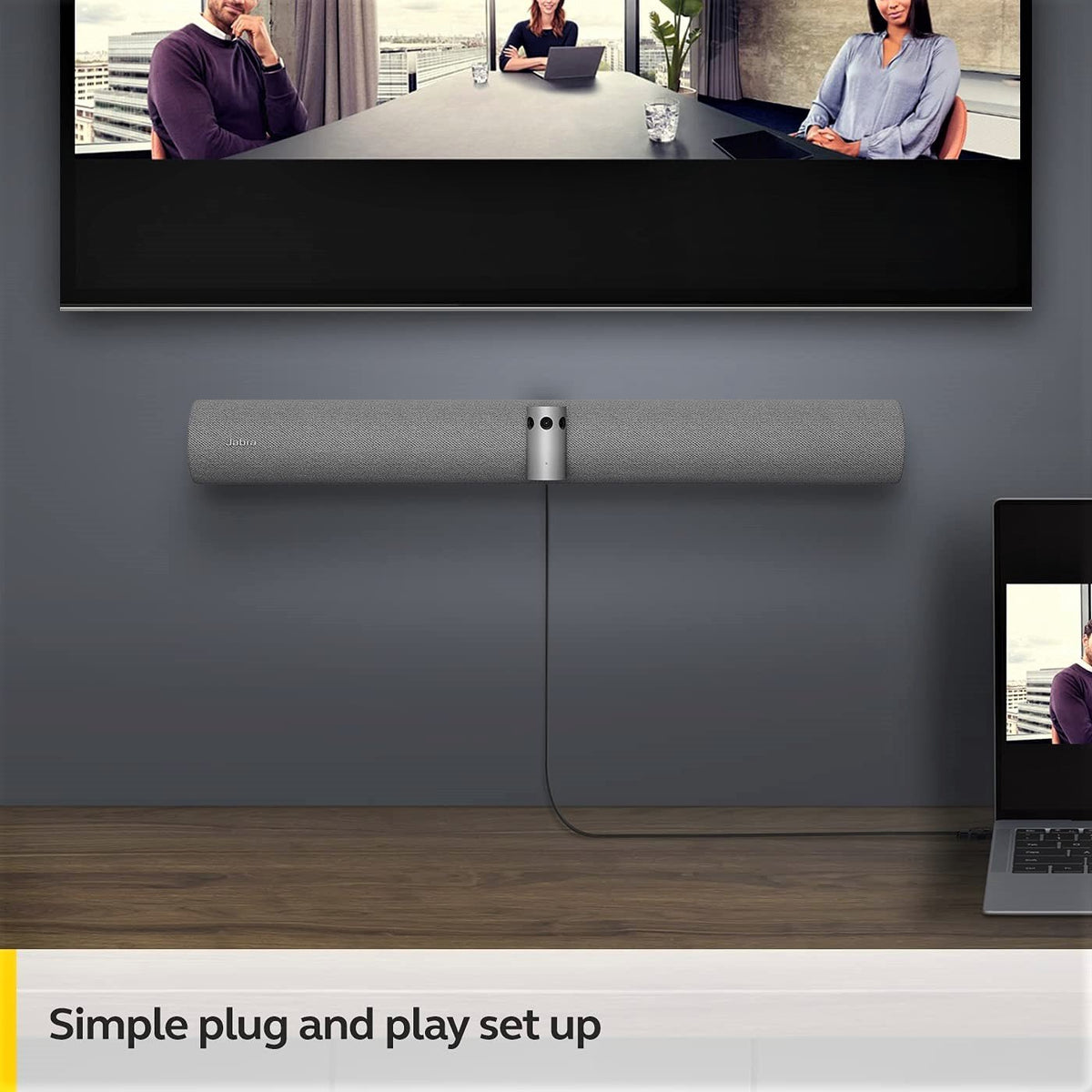 Jabra PanaCast 50 Panoramic 4K Video Bar