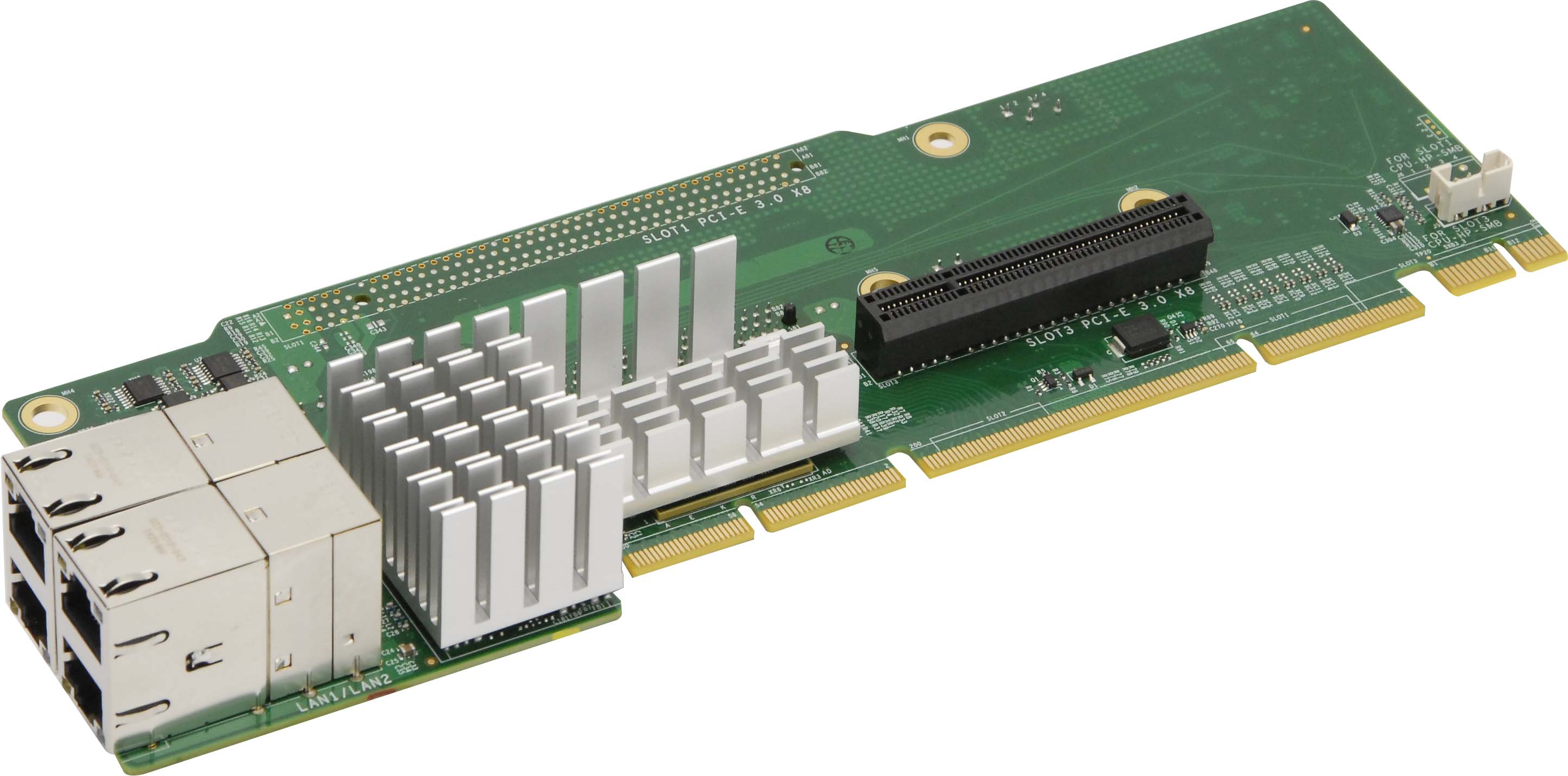 Supermicro Intel X540 2U Ultra Riser 10Gbase-T 4 Ports RJ45 AOC-2UR6-I4XT