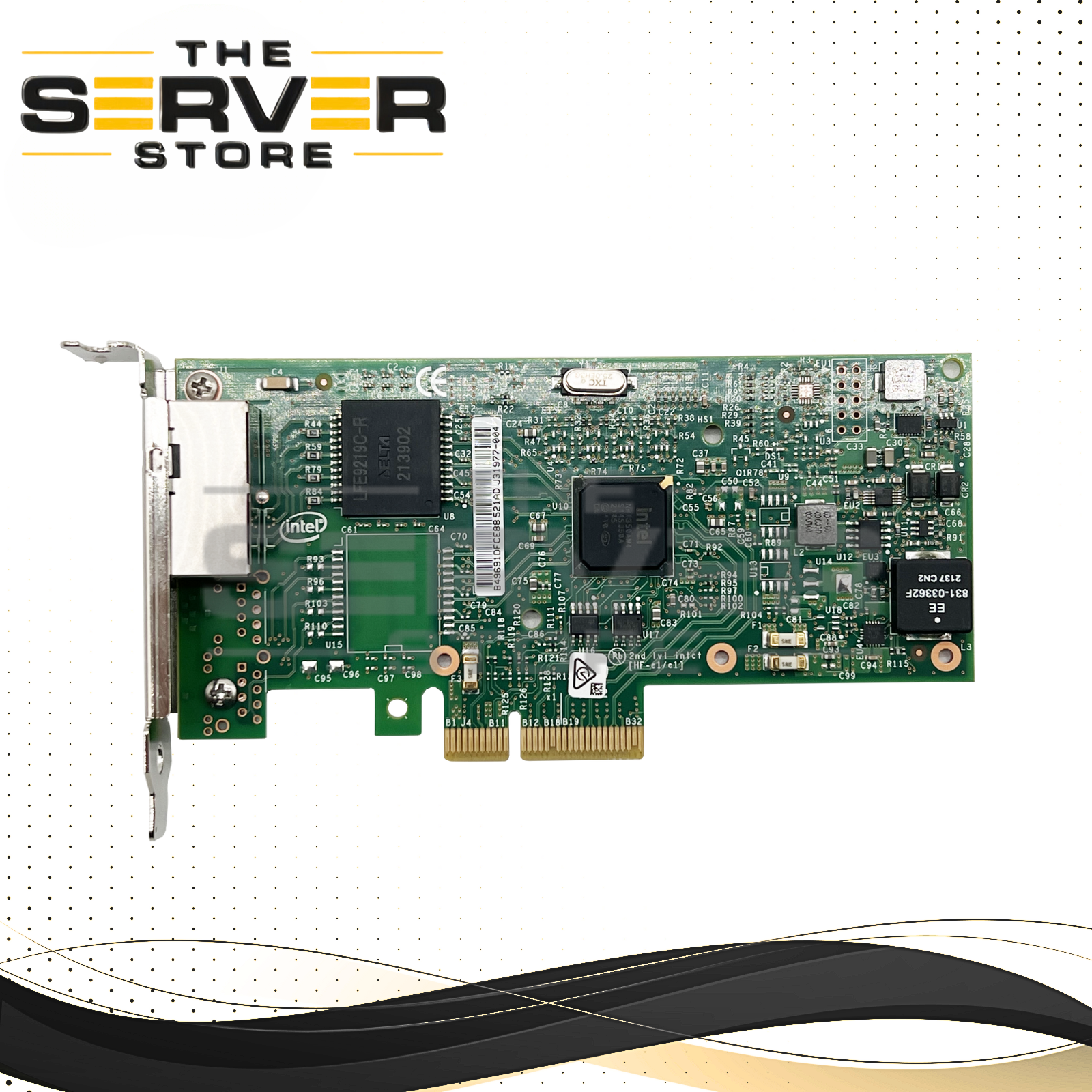 Lenovo I350-T2 1Gb 2-Port PCIe RJ45 Ethernet Adapter NIC 00YK612 (Low Profile)