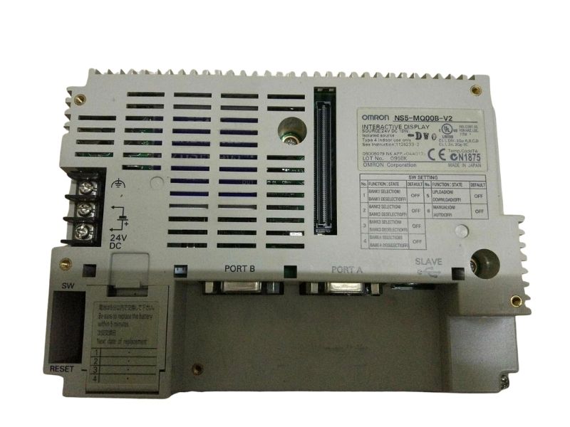 Omron NS5-MQ00B-V2 HMI Panel 5.7 Inch STN LCD 320x240 RS232 USB Operator Interface