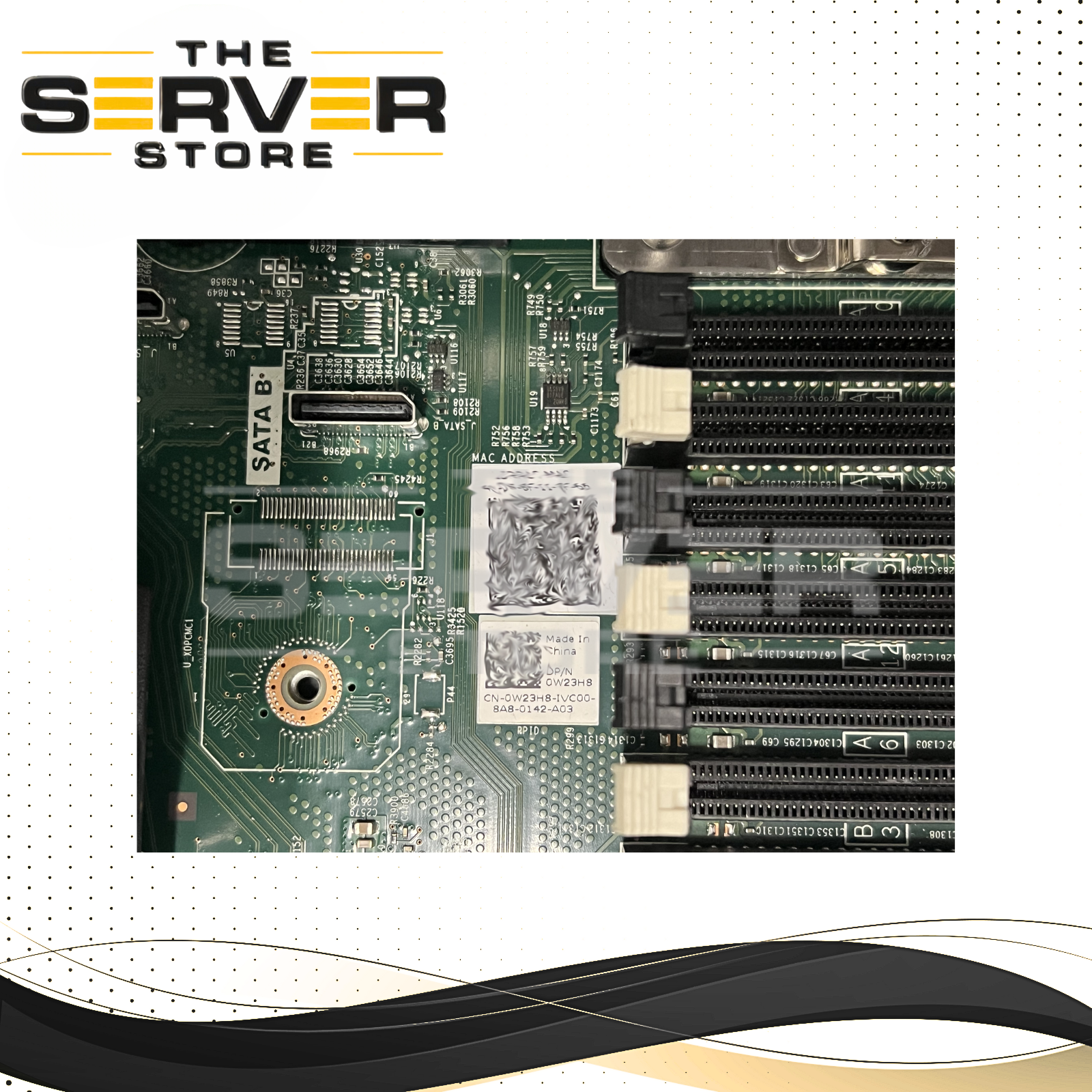 Dell EMC PowerEdge R640 Dual LGA 3647 DDR4 Server Motherboard 0W23H8 W23H8