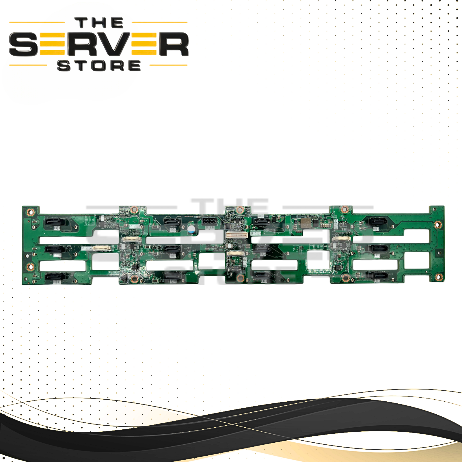 Dell 12LFF SSD / HDD SAS / SATA Backplane for PowerEdge C6400 05K3JW 5K3JW