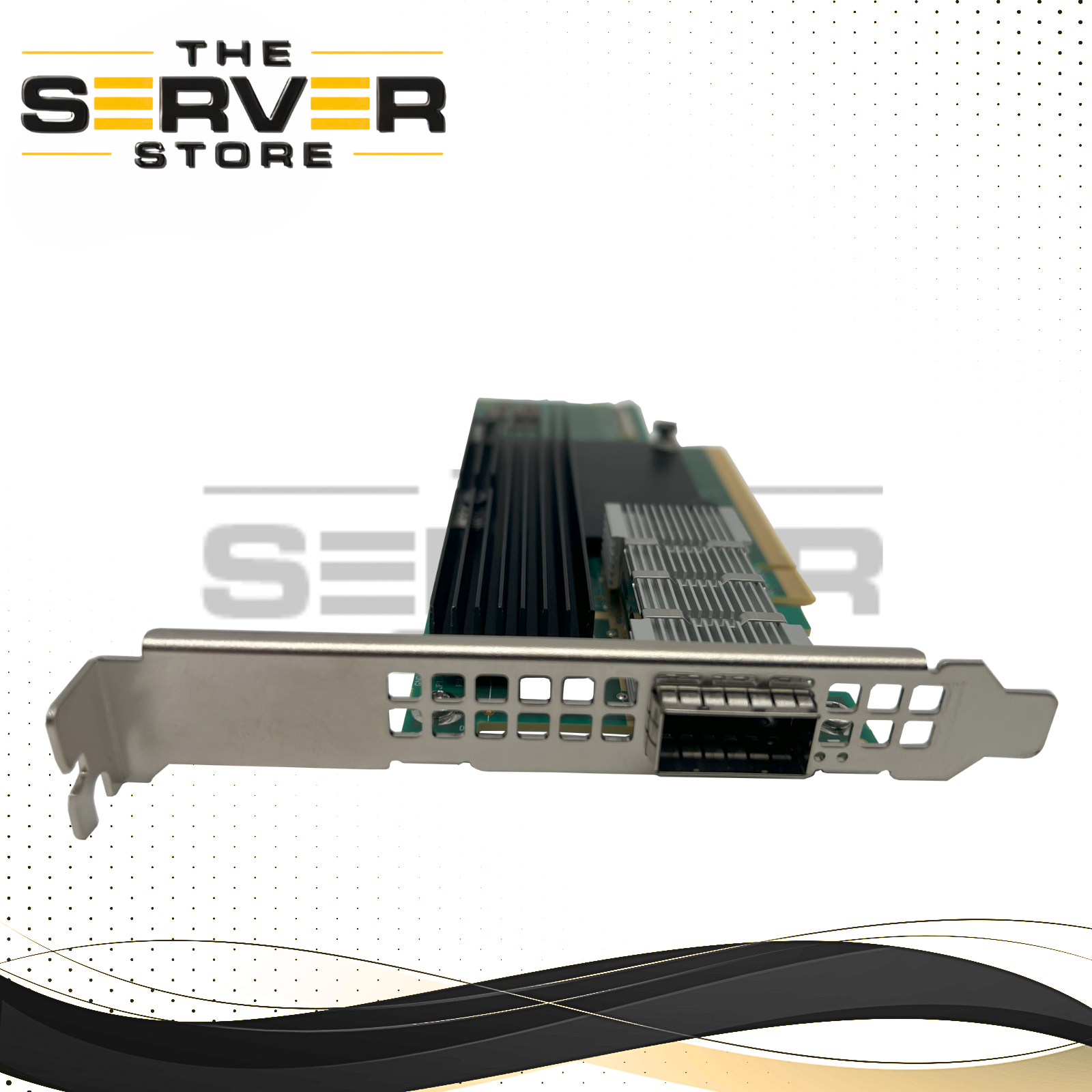 Mellanox InfiniBand HDR/Ethernet 200Gb Single-Port QSFP56 PCIe 3x16 Adapter MCX653105A-HDAT