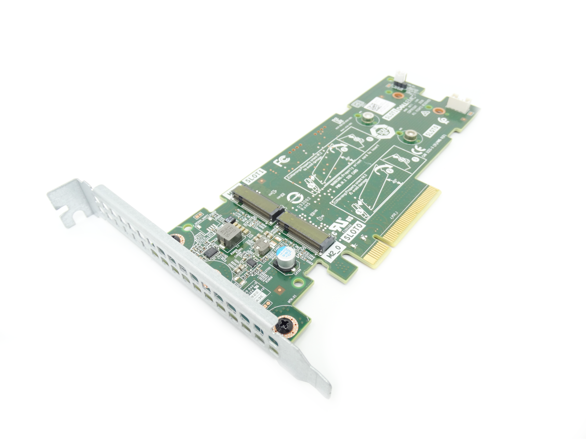 Dell 2x M.2 SATA 2280 Slot BOSS-S1 Raid Controller Adapter Card 051CN2 51CN2