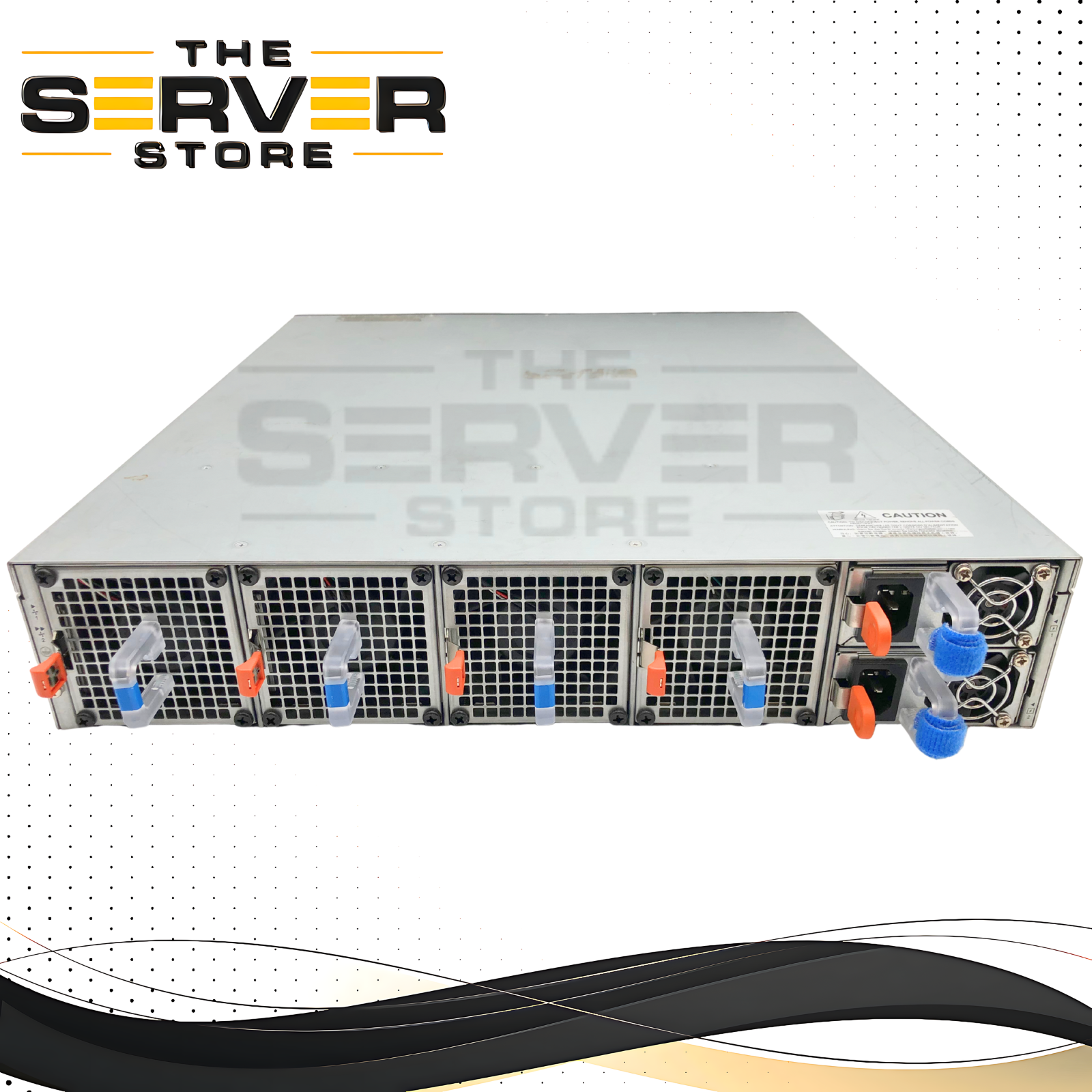 Dell EMC PowerSwitch Z9264F-ON E23W 1RU Data Center Switch. Featuring 64x 100GbE QSFP28 Ports, 2x 10GbE SFP+ Ports. Reverse Airflow. P/N: Z9264F-ON.