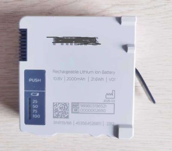 989803196521 battery For Philips Medizin Systeme IntelliVue X3/MX100 Transport Monitor