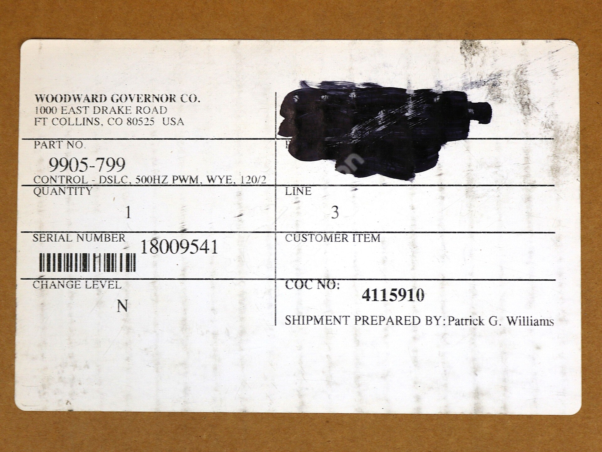 9905-799 By Woodward Digital Synchronizer and Load Control NSFP