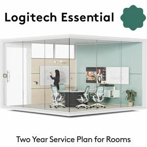 Logitech Essential for Rooms | Two Year Service Plan | Easy remote management of Meeting Rooms and Devices