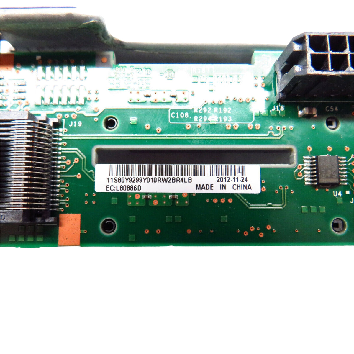 IBM 80Y9299 X3550 M4 2.5" SAS HDD Hard Drive Backplane 7914 (Refurbished)