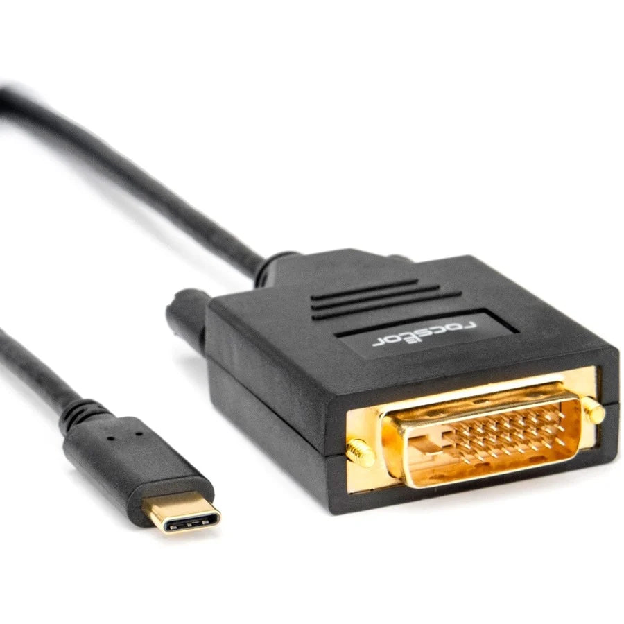 Rocstor Premium USB-C to DVI Cable - 6 ft / 2m