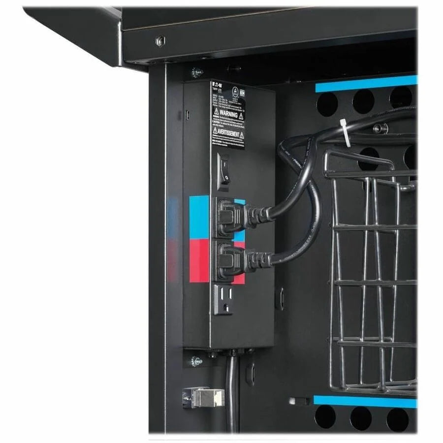 Eaton Tripp Lite Series 42-Device AC Mobile Charging Cart - Laptops and Chromebooks, 120V, NEMA 5-15P, 10 ft. (3.05 m) Cord, Black
