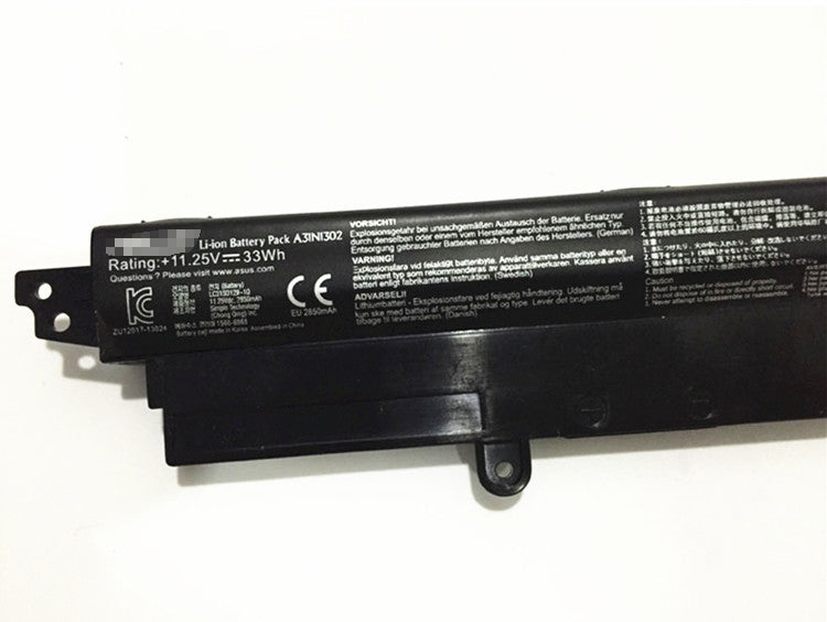 A31N1302 33Wh Battery for Asus VivoBook X200M X200CA X200MA K200MA