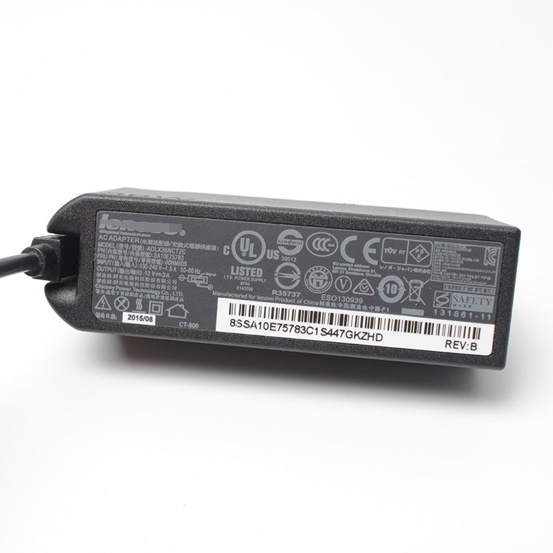 ADLX36NCT2C Lenovo 12V 3A 36W AC Adapter For ThinkPad Helix 20CG006SUS