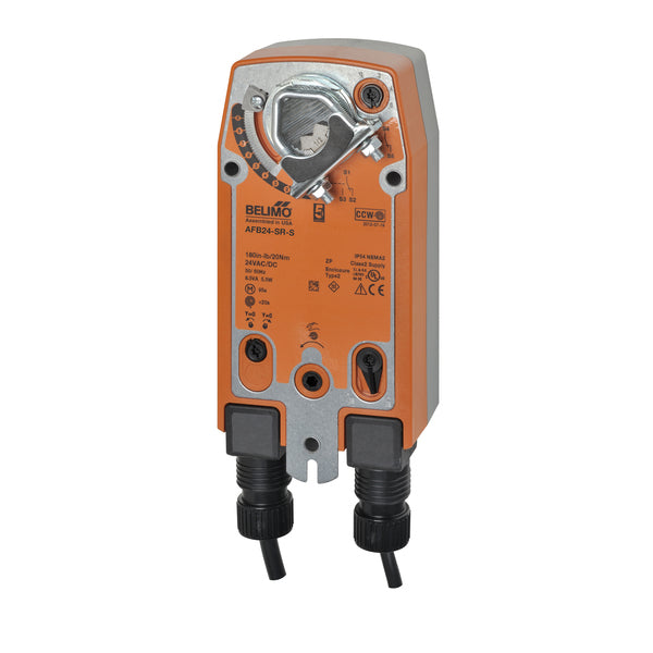 AFB24-SR-S | Belimo Modulating Spring Return Damper Actuator 20 Nm 24V