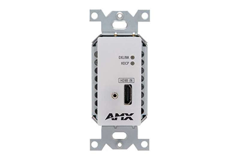 AMX FG1010-330-WHFX Wall Plate HDMI DXLink Transmitter