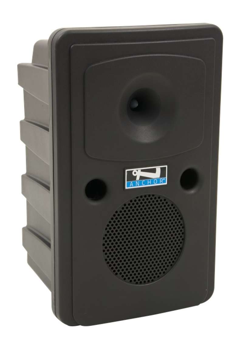 Anchor Audio Go Getter AIR X1 Battery-Powered PA System with Bluetooth, Anchor-Air Transmitter, Wireless Handheld Microphone, and Speaker Stands