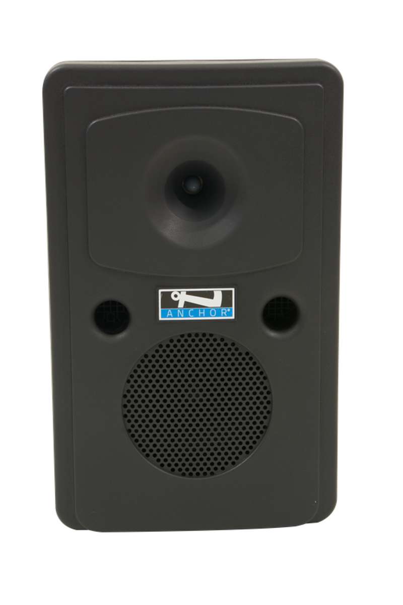 Anchor Audio Go Getter AIR X1 Battery-Powered PA System with Bluetooth, Anchor-Air Transmitter, Wireless Handheld Microphone, and Speaker Stands
