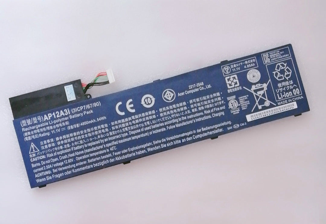 AP12A3i Battery For Acer TravelMate P645 P645M P658 Iconia Tab W700P