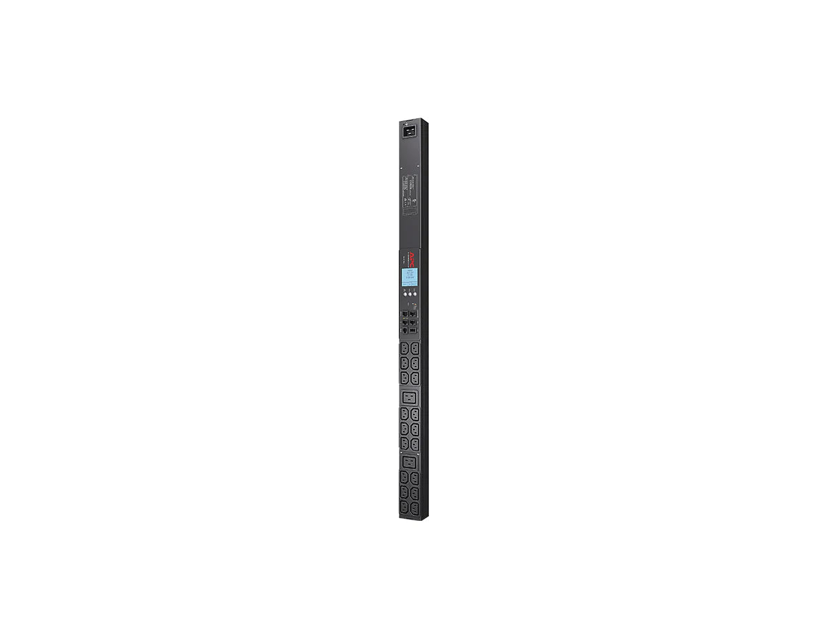 APC AP8858NA3 - Metered Rack PDU 20A 208V 0U with 18 C13 & 2 C19 Outlets