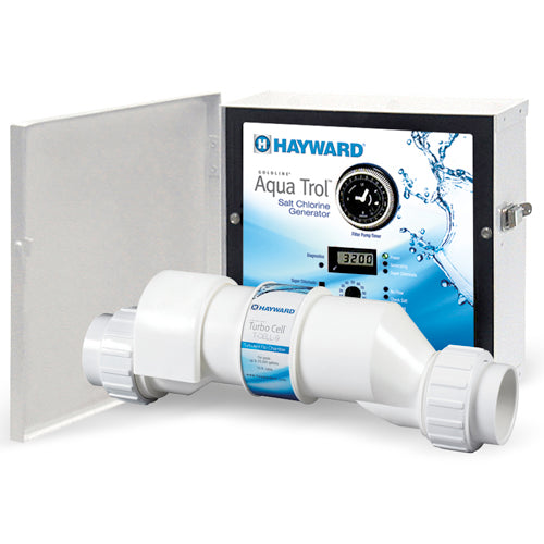 Hayward W3AQ-TROL-HP AquaTrol Salt System Above Ground Pool 18K Gal 120V Chlorinator