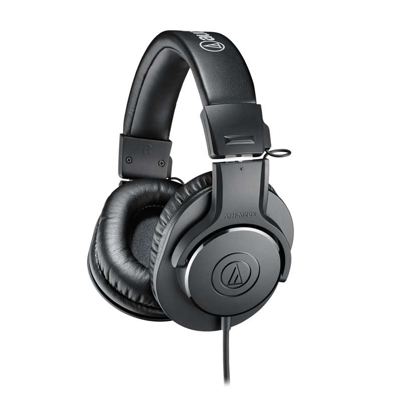 Audio Technica ATH-M20x Professional Monitor Headphone, Black