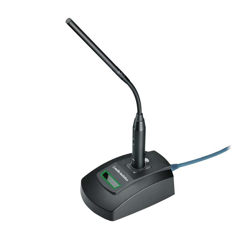 Audio Technica ATND8677a Microphone Desk Stand with Dante Network Output