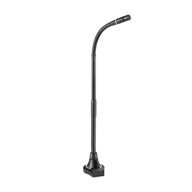 Audio Technica ES925/FM3 Cardioid Condenser Gooseneck Microphone with 3‑Pin Flush‑Mount Power Module, 307 mm (12.08") Gooseneck