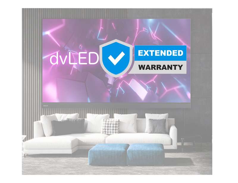Avocor Two-year (2) extended warranty for a total of five (5) years warranty for X Series 138" Display