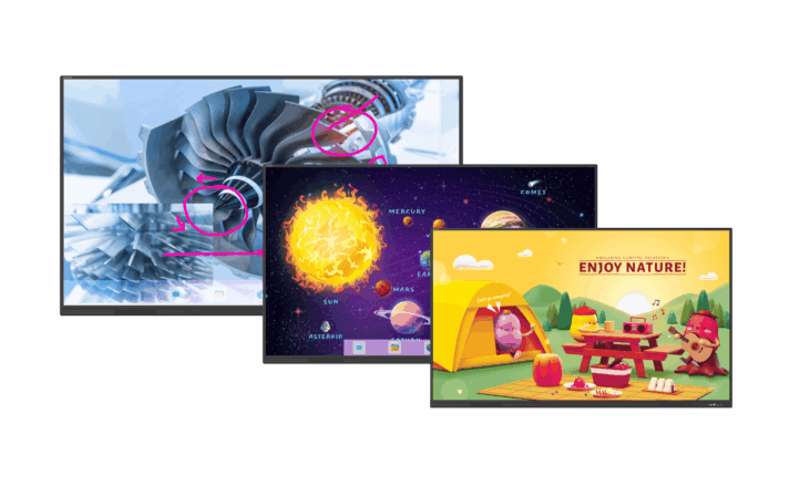 Avocor S-Series 65" 4K IR LED Interactive Display, EDLA
