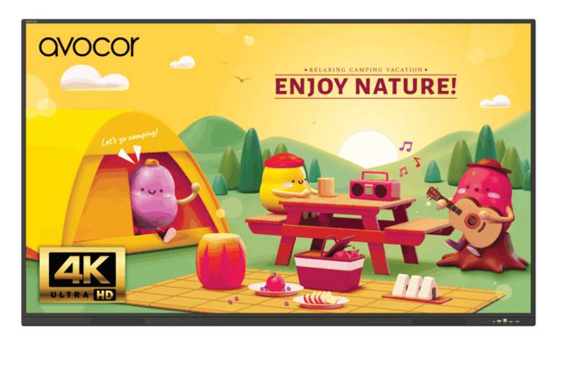 Avocor S-Series 86" 4K IR LED Interactive Display, EDLA
