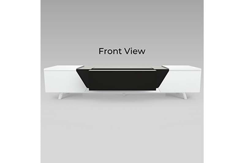 AWOL Vision Smart Cabinet for 100'' Projection, White