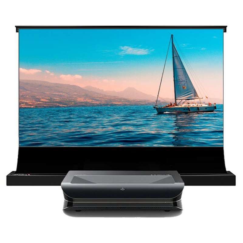 AWOL Vision LTV-3000 Pro Plus 100'' Daylight ALR Screen Bundle
