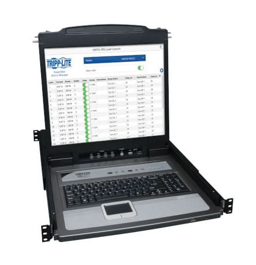 Tripp Lite B020-U08-19KTAA P778 8-Ports 1280 x 1024 Rack Mount Console KVM Switch