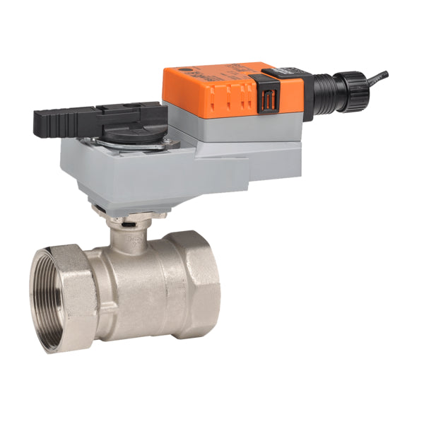 B280+ARB24-3-S | Belimo 3 Inch Two Way Characterized Control Valve With Floating Actuator And Auxiliary Switch