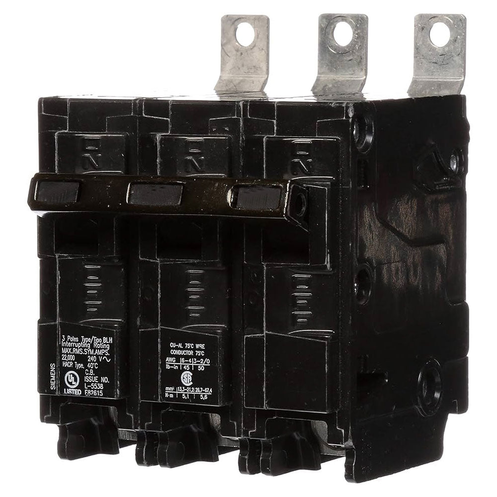 B3100H | Siemens 3-Pole 100A 240V Molded Case Circuit Breaker