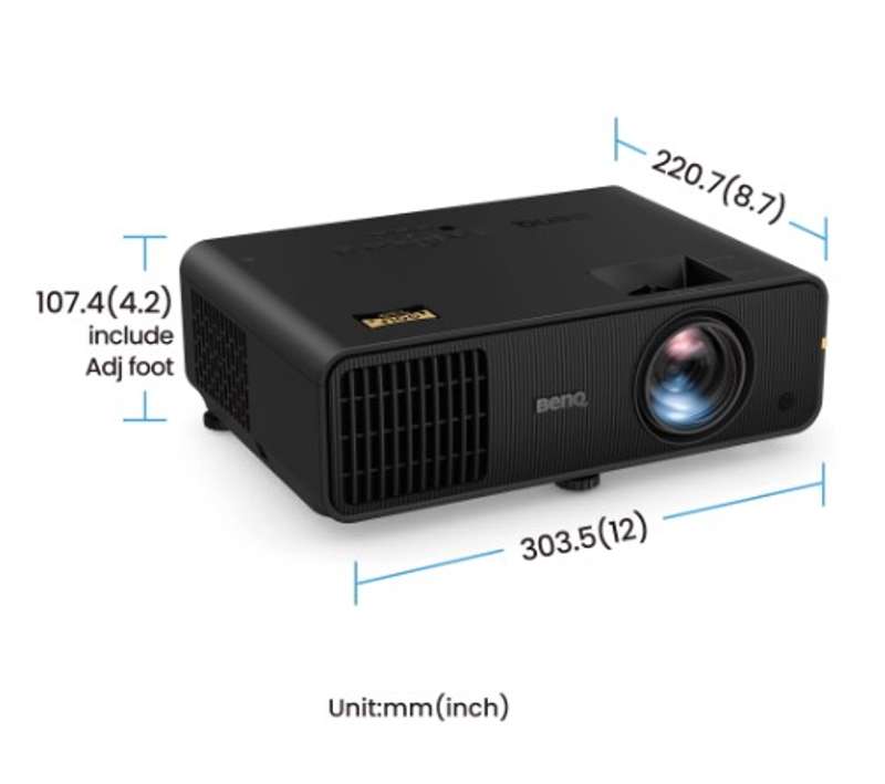 BenQ AH30ST 3000-Lumen Short Throw 1080P LED Golf Simulator Projector