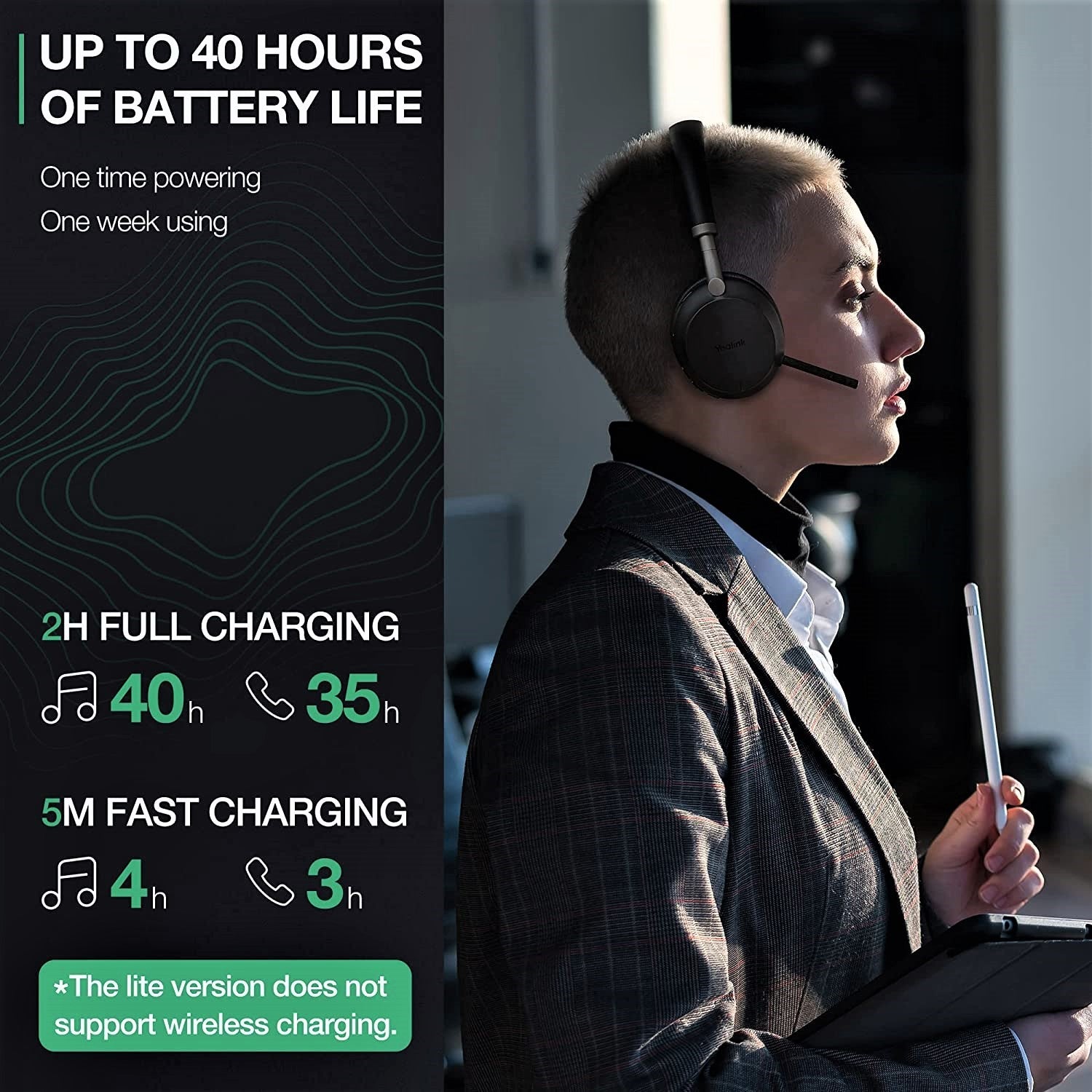Yealink BH72 Bluetooth Wireless Headset