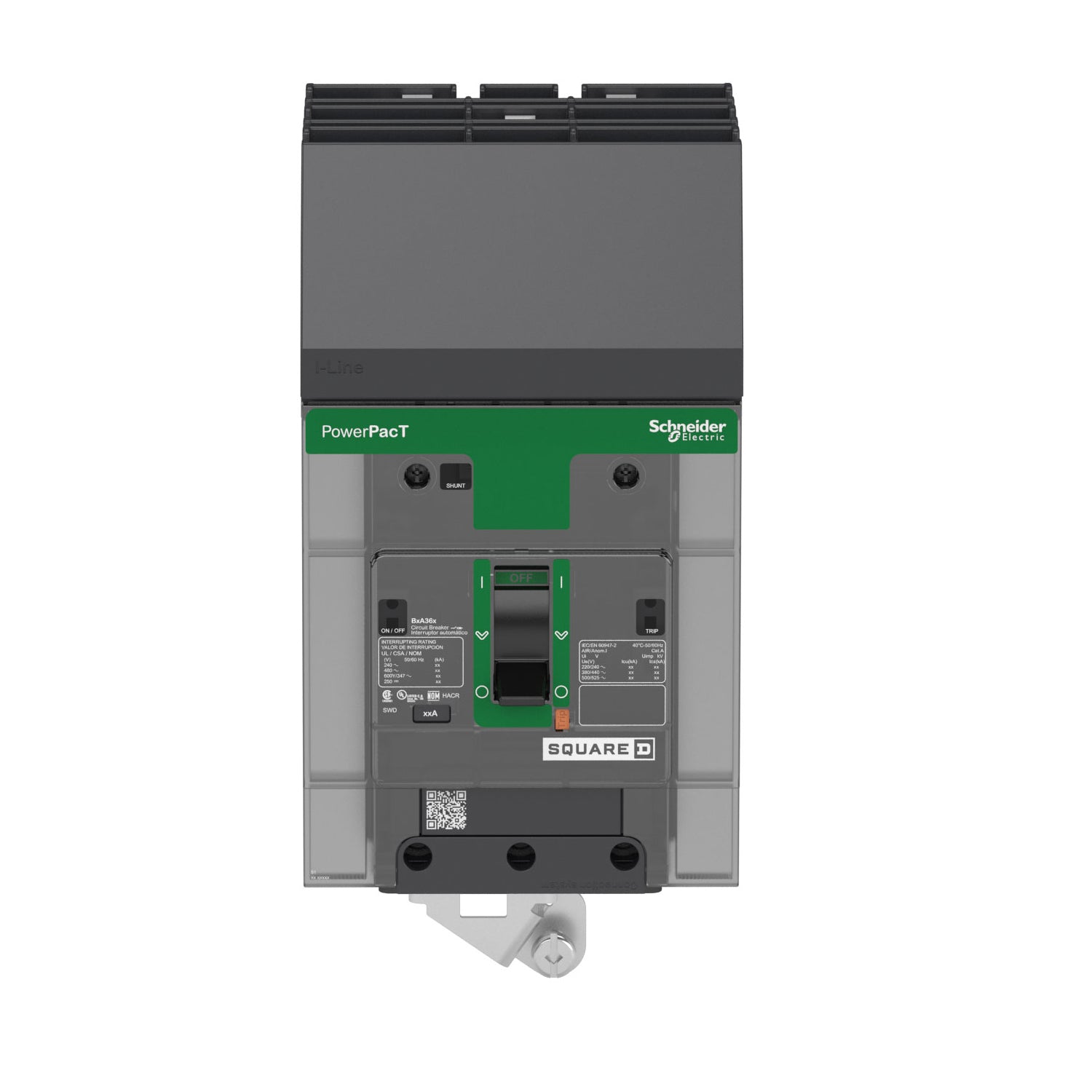 BJA36050 | Schneider Electric Square D BJA 50A 3-Pole Molded Case Circuit Breaker