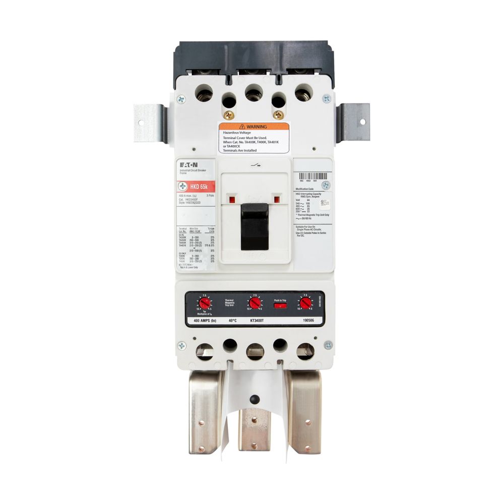 Eaton BKKD400 Pow-R-Stock 400A Main Breaker Kit with KD Circuit Breaker