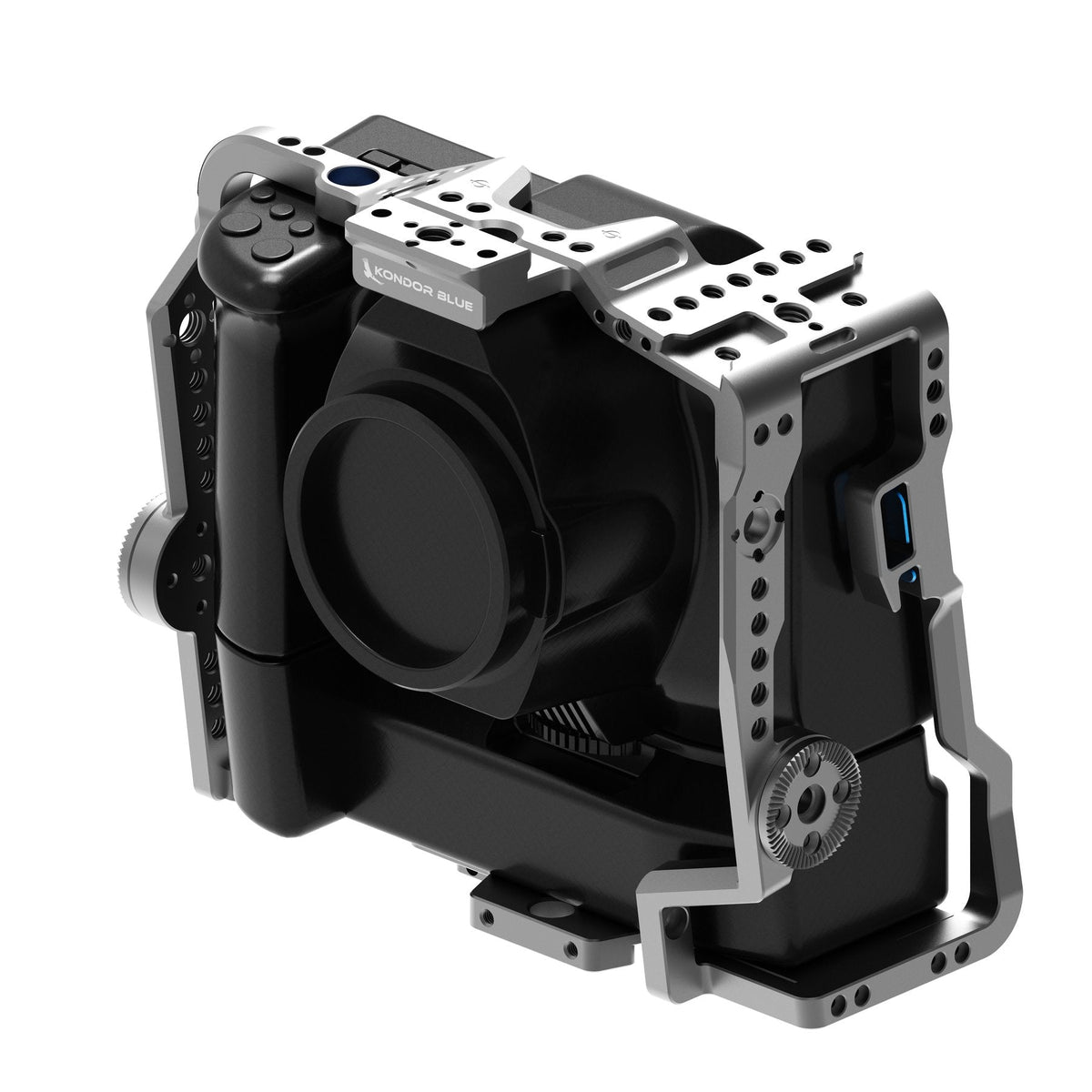 Kondor Blue BMPCC 6K Pro Battery Grip Cage (Space Gray)
