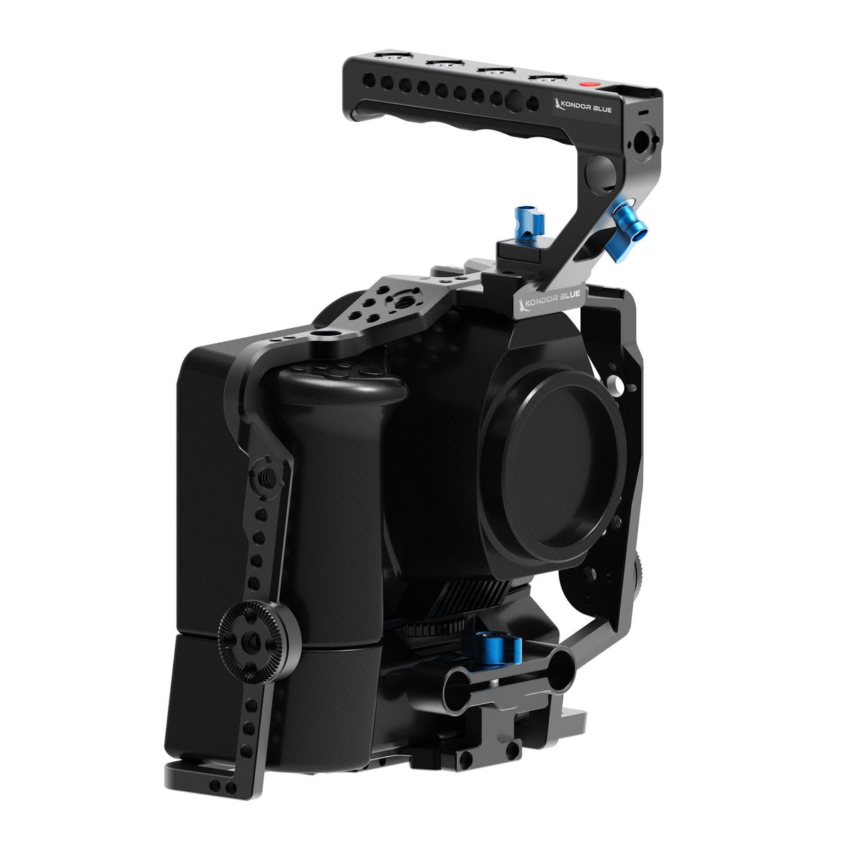 Kondor Blue BMPCC 6K Pro Battery Grip Cage (Black)