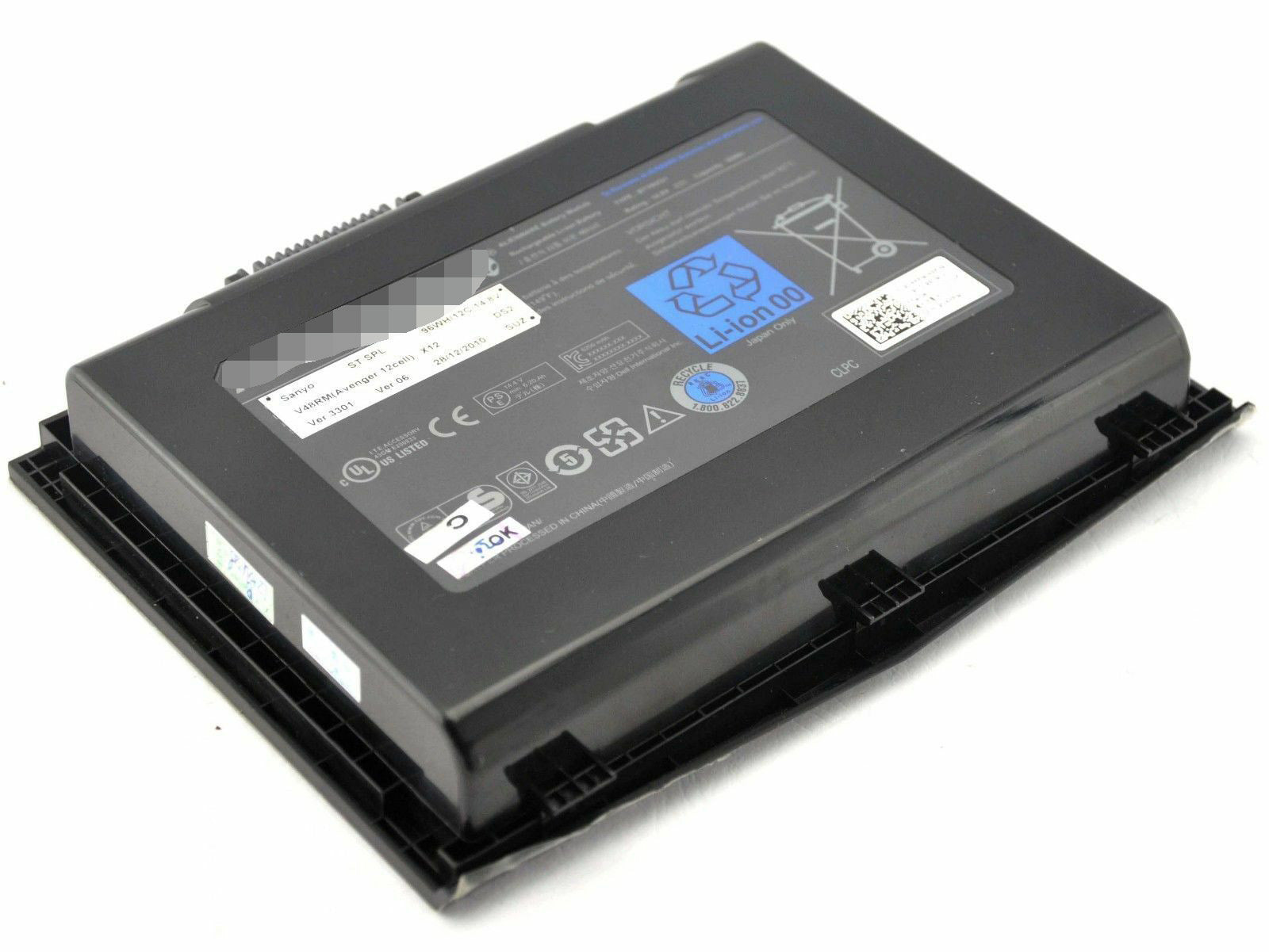 BTYAVG1 14.8V 96Wh Battery for Dell Alienware M18x R1 R2 Laptop