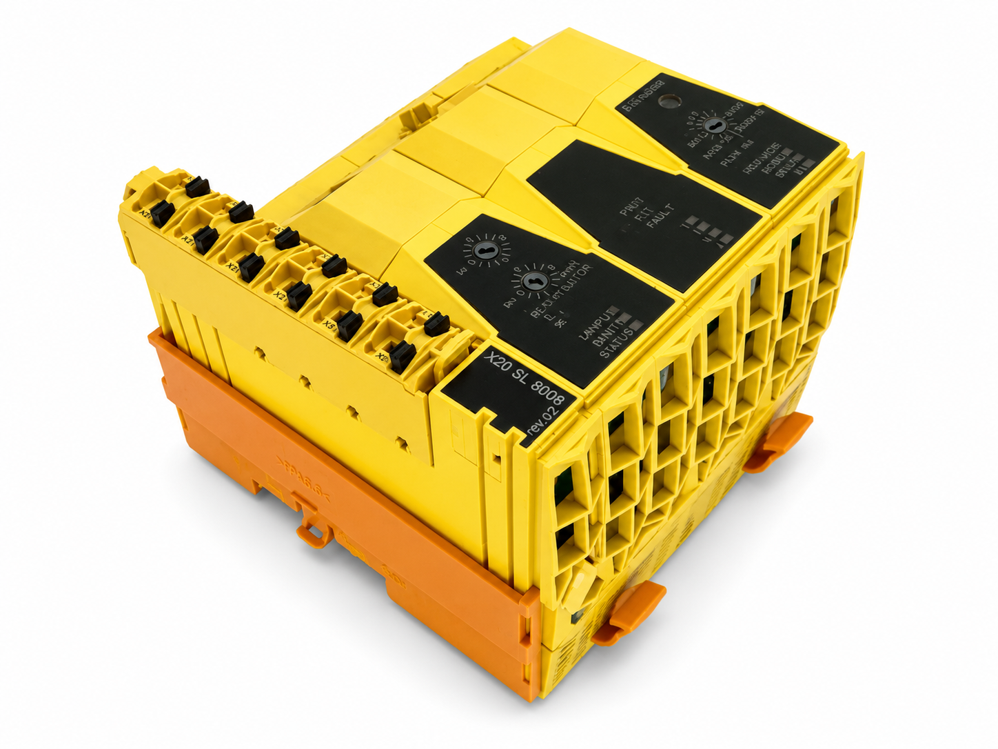 B&R X20SL8001 SafeLOGIC Safety Controller CPU with POWERLINK Communication
