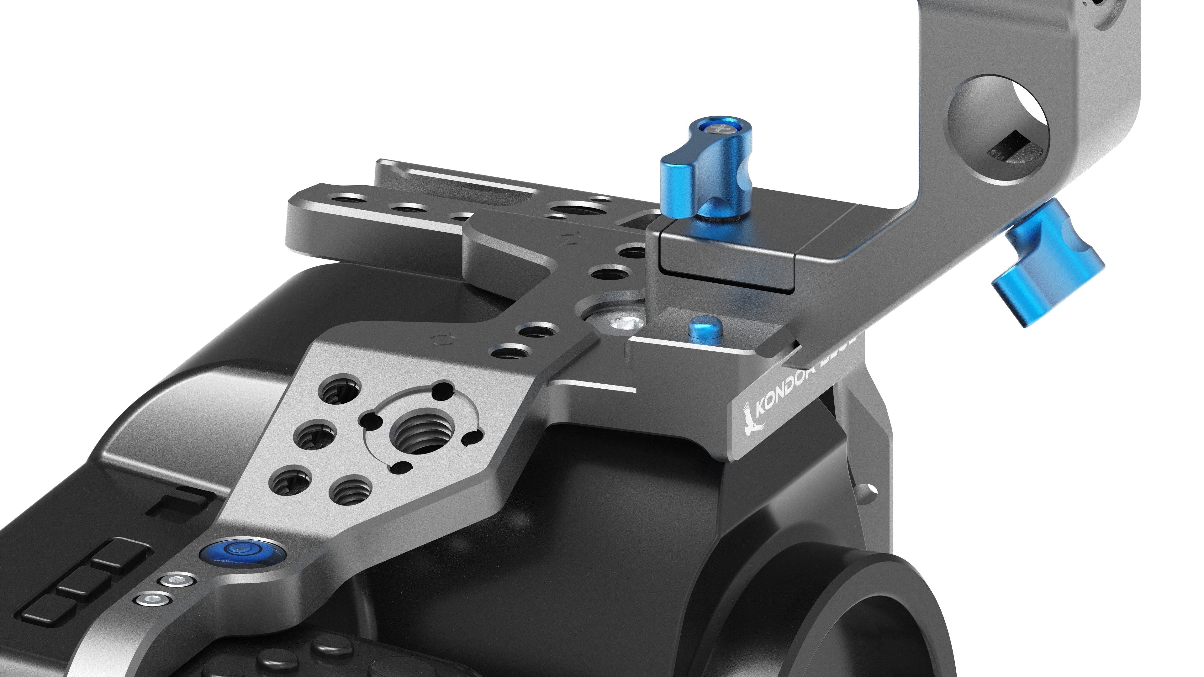 Kondor Blue Blackmagic Pocket 6K Pro Base Rig (Space Gray)
