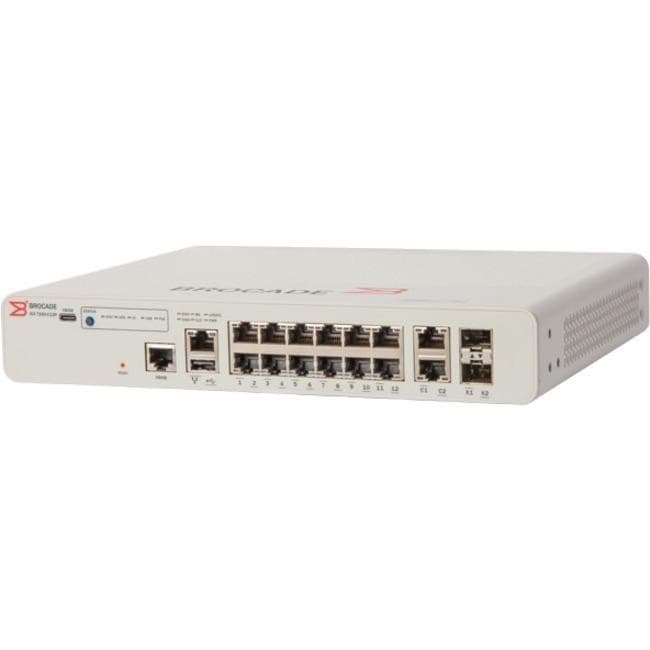 Brocade ICX 7150 Ethernet Switch ICX7150C12P2X1G 783555167908-FoxTI