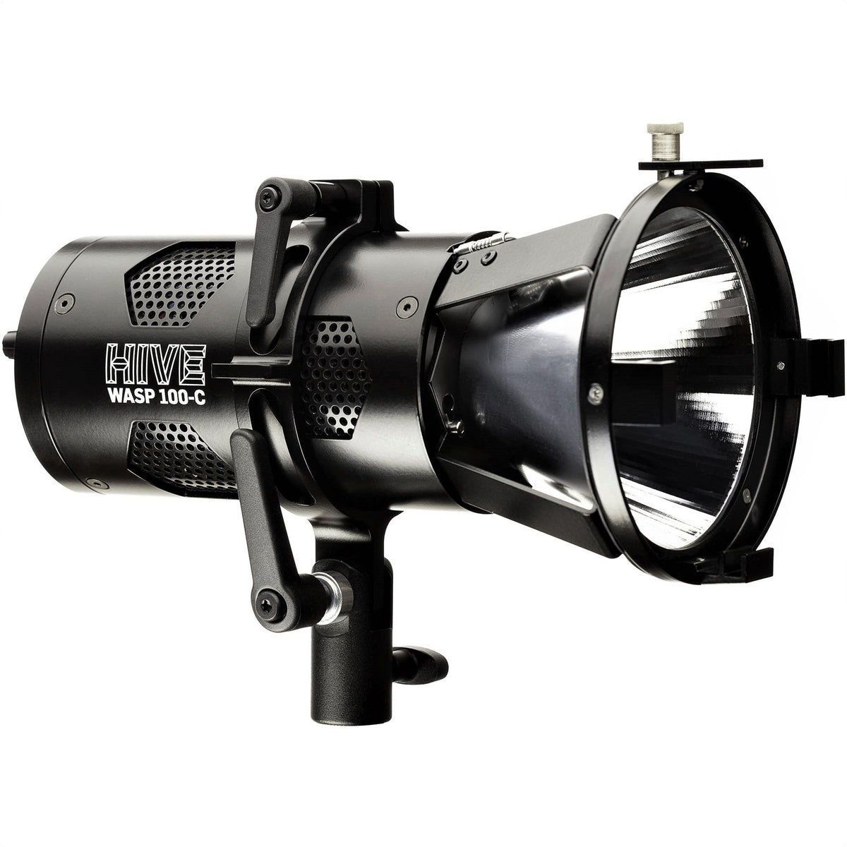 Hive Lighting 1-Wasp, 2-Hornet 200-C PAR Spot LED, 100-C 3-Light Kit with Hard Rolling Case